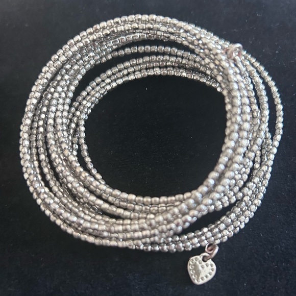 Stella & Dot Bardot Bracelet Silver Tone GUC - Picture 3 of 3